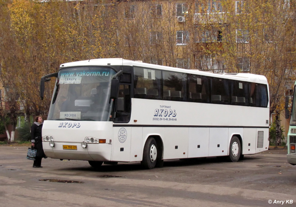 Чувашия, Neoplan N316SHD Transliner Neobody № АН 193 21