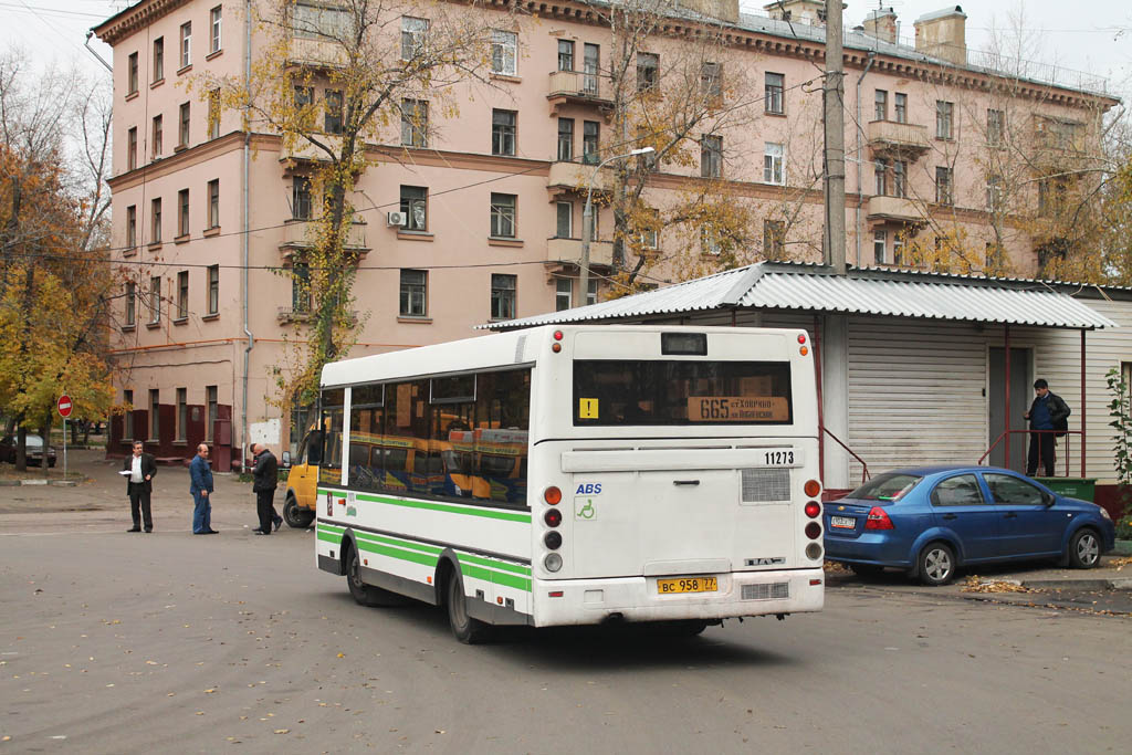 Маршрут 665. Москва ПАЗ.