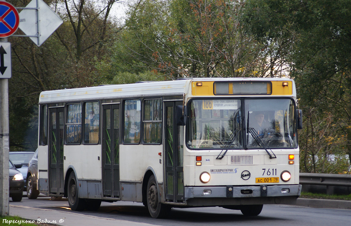 Санкт-Петербург, ЛиАЗ-5256.25 № 7611