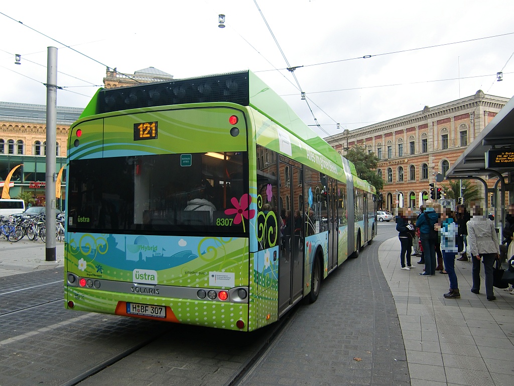 Нижняя Саксония, Solaris Urbino III 18 hybrid № 8307