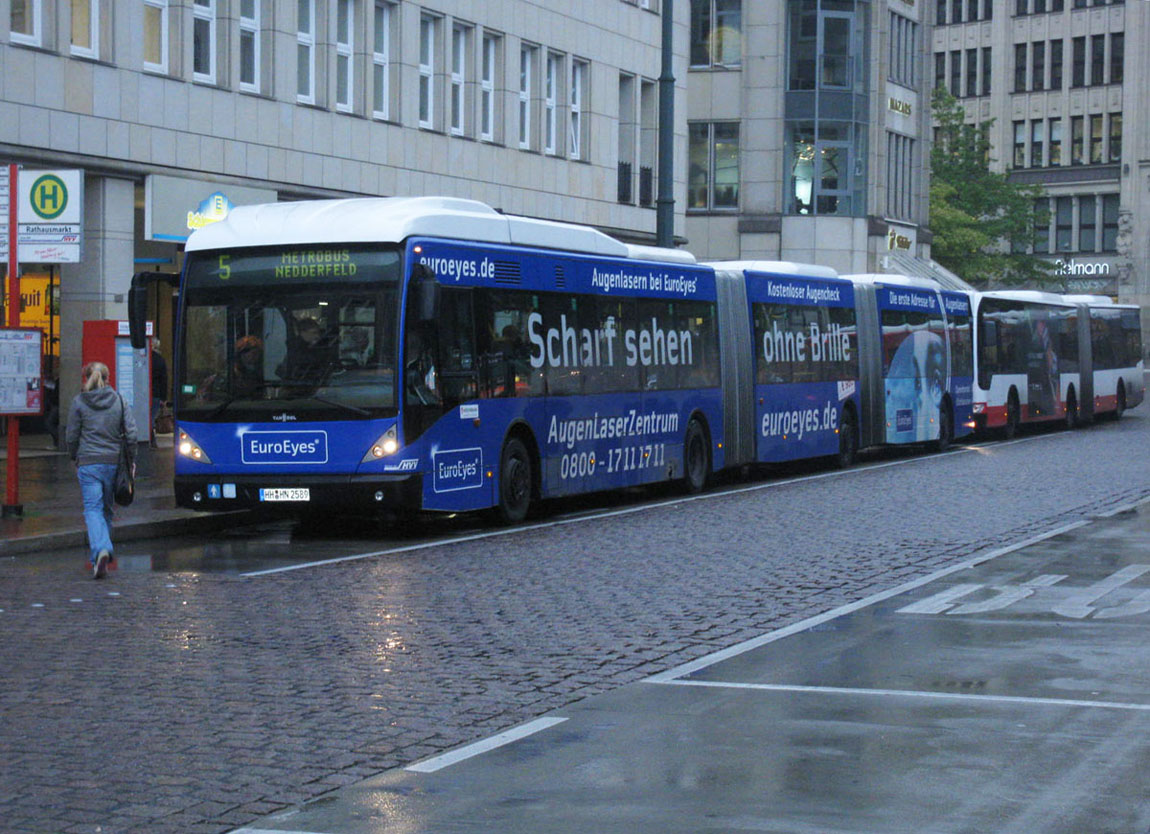 Гамбург, Van Hool New AGG300 № 8509