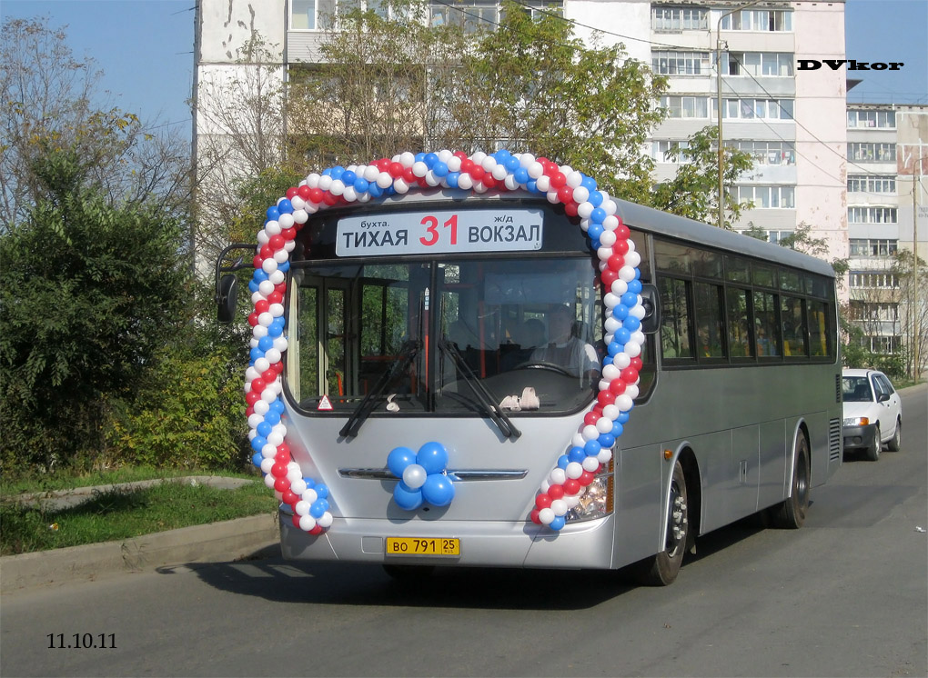 Приморский край, Hyundai New Super AeroCity 1F/L № ВО 791 25