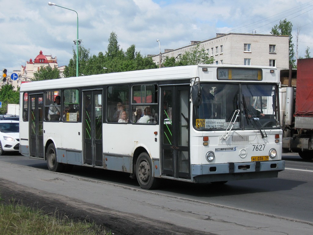 Санкт-Петербург, ЛиАЗ-5256.25 № 7627