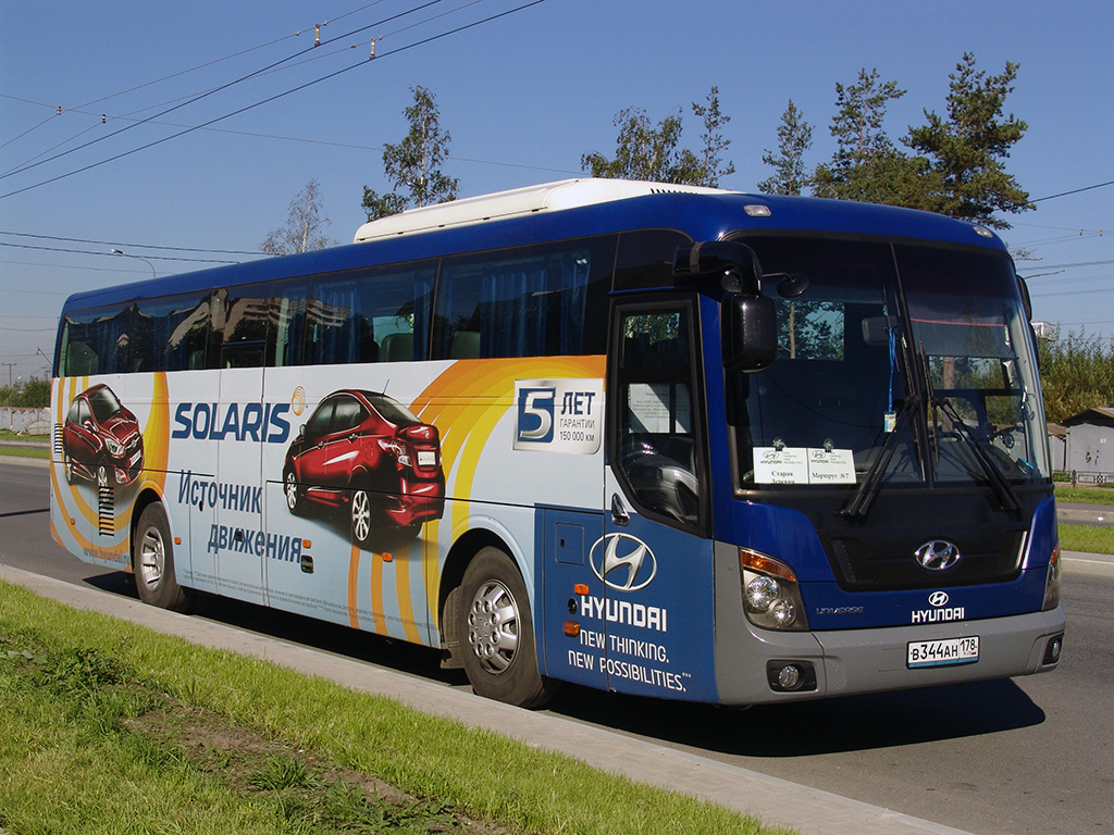 Санкт-Пецярбург, Hyundai Universe Space Luxury № В 344 АН 178