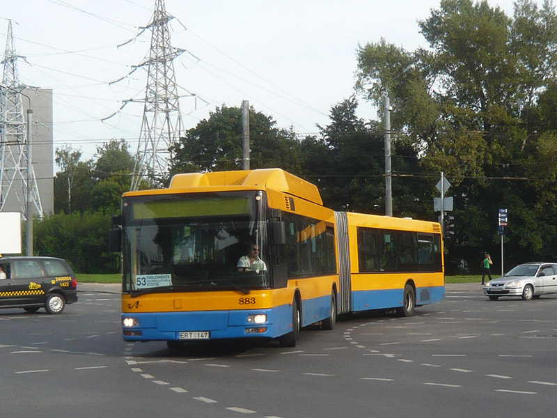 Lietuva, MAN A23 NG313 CNG № 883