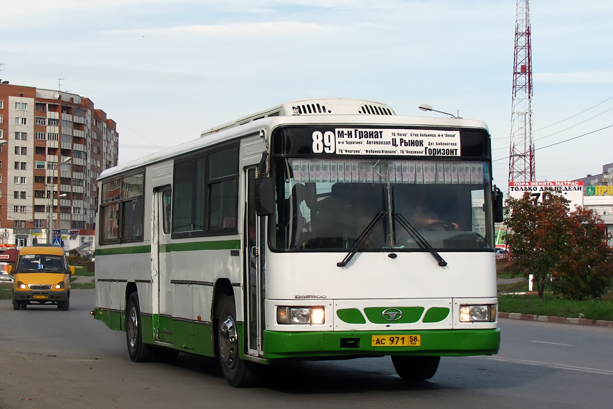 Пензенская область, Daewoo BS106 Royal City (Busan) № АС 971 58