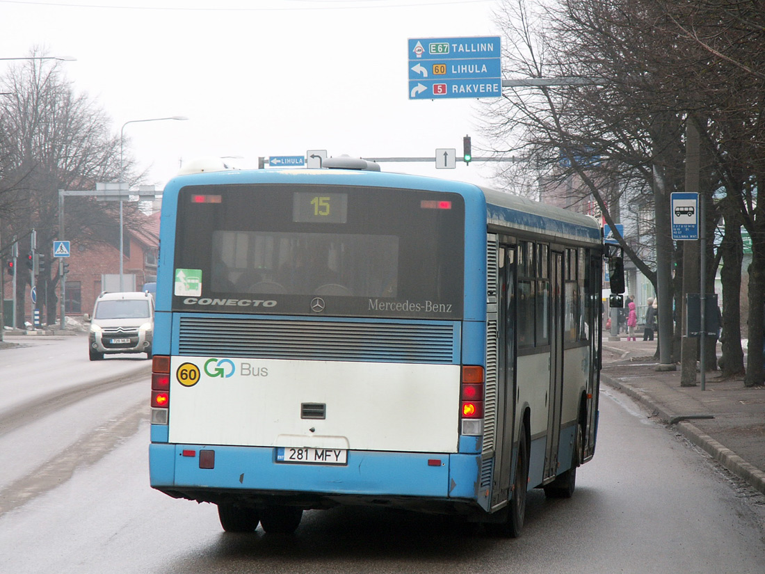 Эстония, Mercedes-Benz O345 Conecto C № 281 MFY