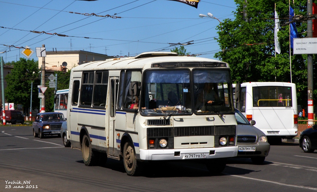 Нижегородская область, ПАЗ-32053 № Х 797 РВ 52