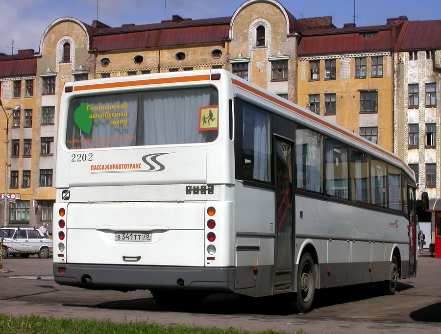 Санкт-Петербург, ЛиАЗ-52562R (ГолАЗ) № 2202