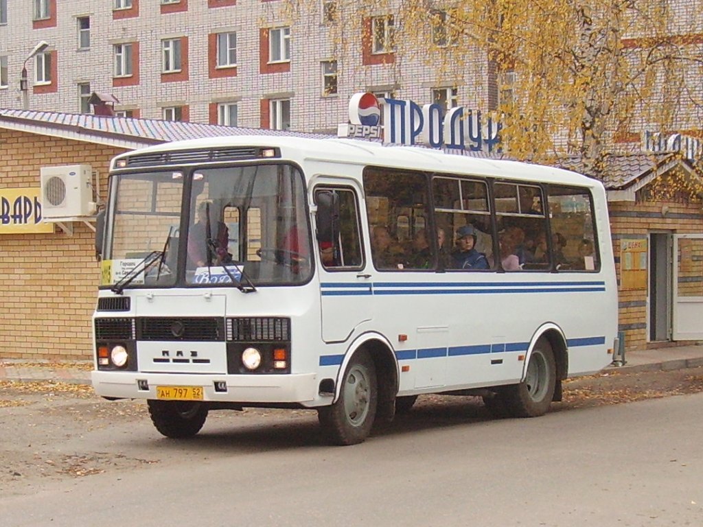 Нижегородская область, ПАЗ-32054 № АН 797 52