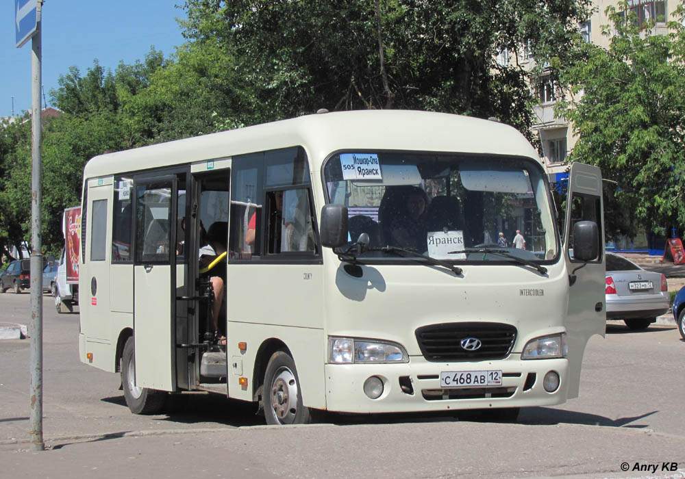 Марий Эл, Hyundai County SWB C08 (РЗГА) № С 468 АВ 12