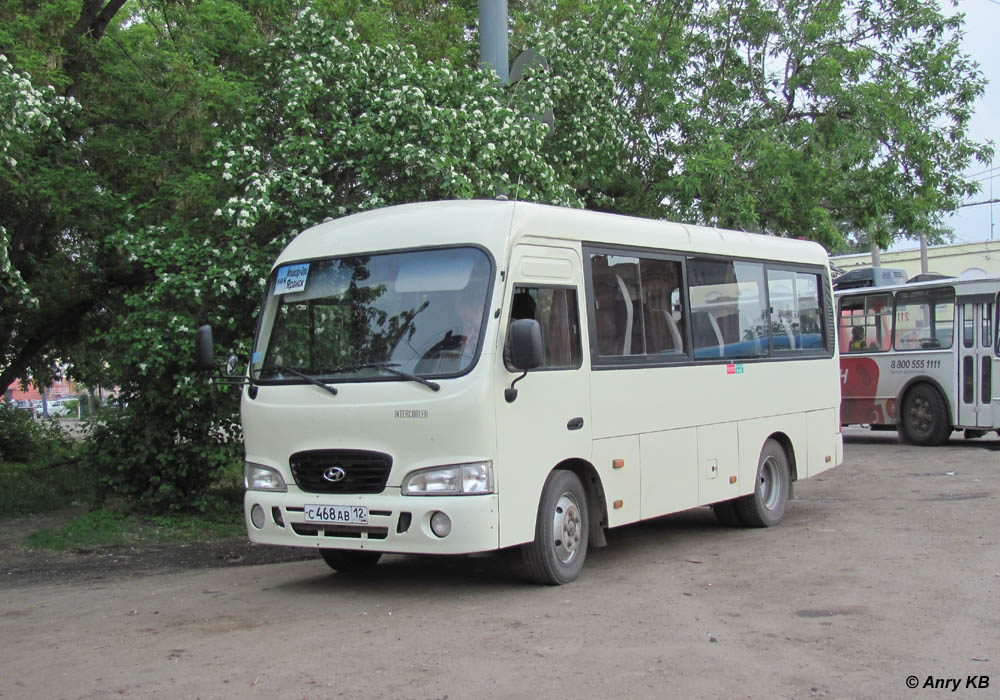 Марий Эл, Hyundai County SWB C08 (РЗГА) № С 468 АВ 12