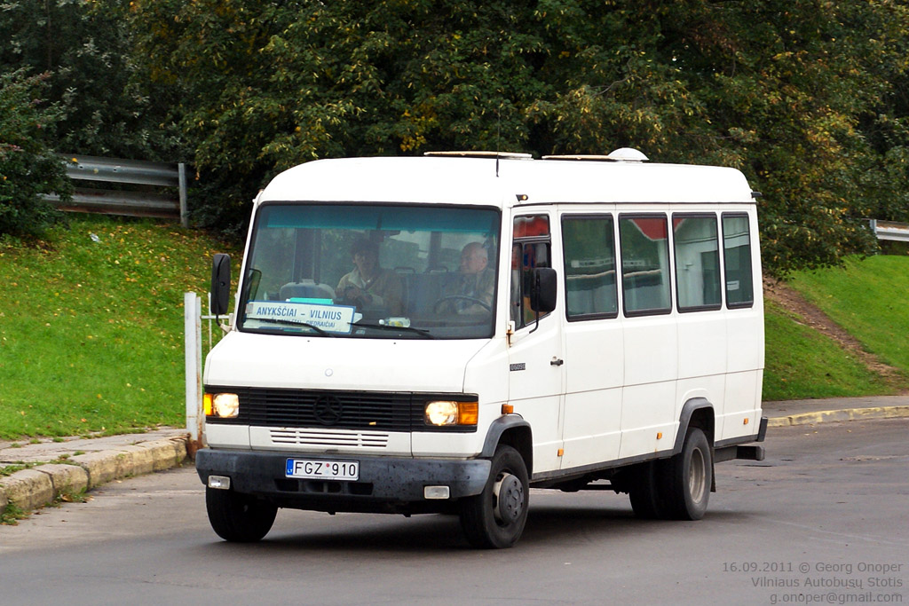 Litauen, Mercedes-Benz T2 609D Nr. FGZ 910