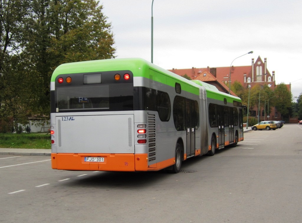 Литва, Mercedes-Benz O530G Irvine Citaro G CNG № 123