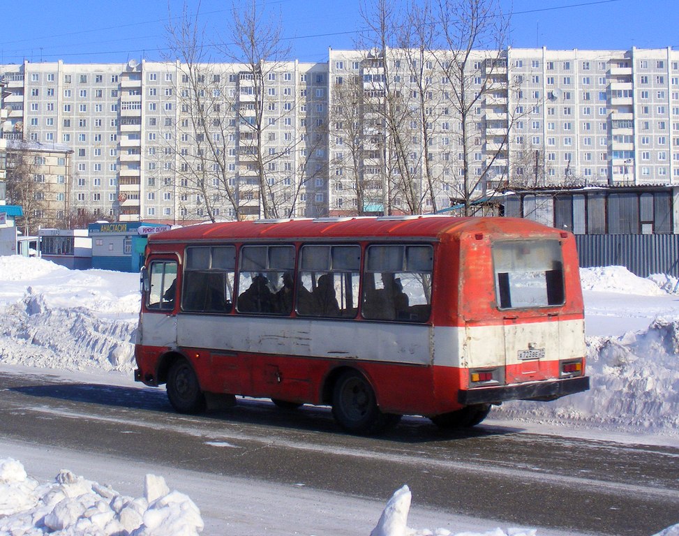 Хабаровский край, ПАЗ-3205 (00) № А 723 ВЕ 27