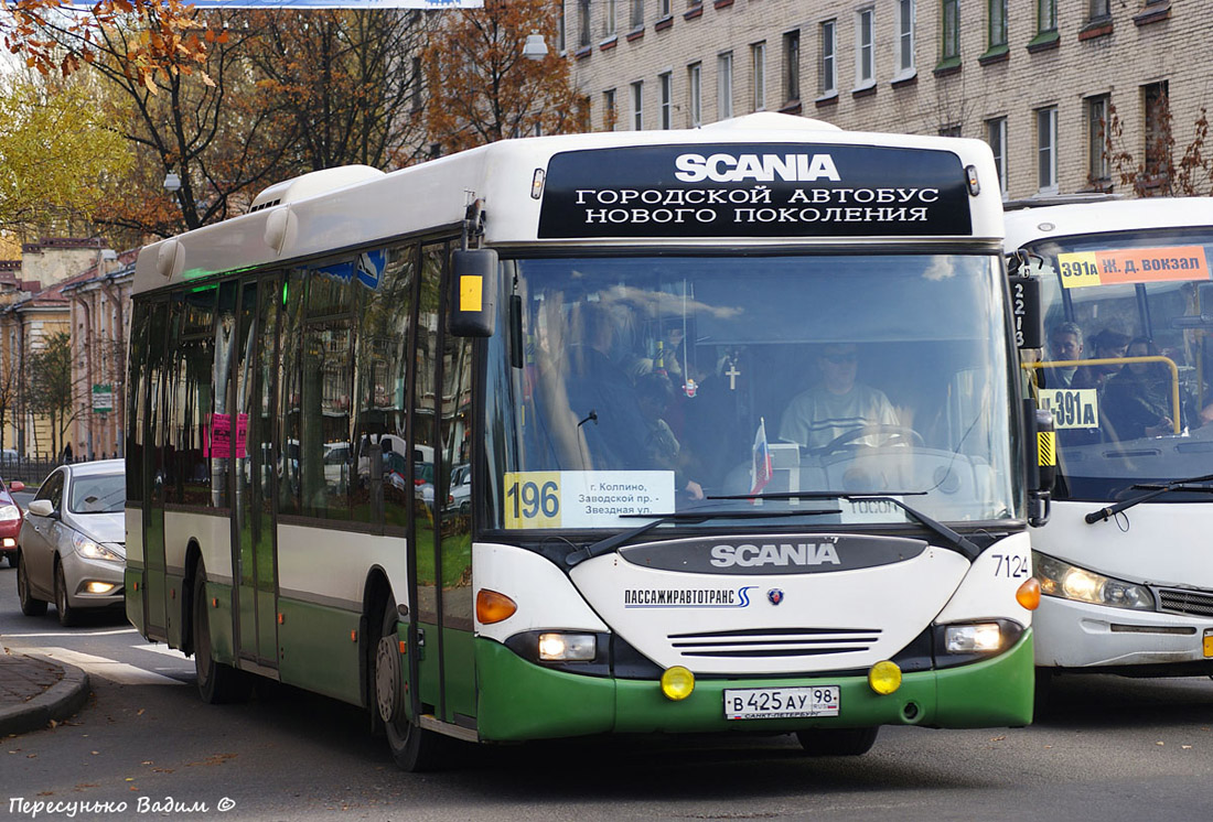 Saint Petersburg, Scania OmniLink I (Scania-St.Petersburg) # 7124