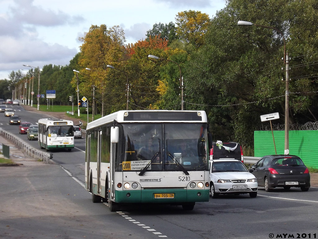 Санкт-Петербург, ЛиАЗ-5292.20 № 5210