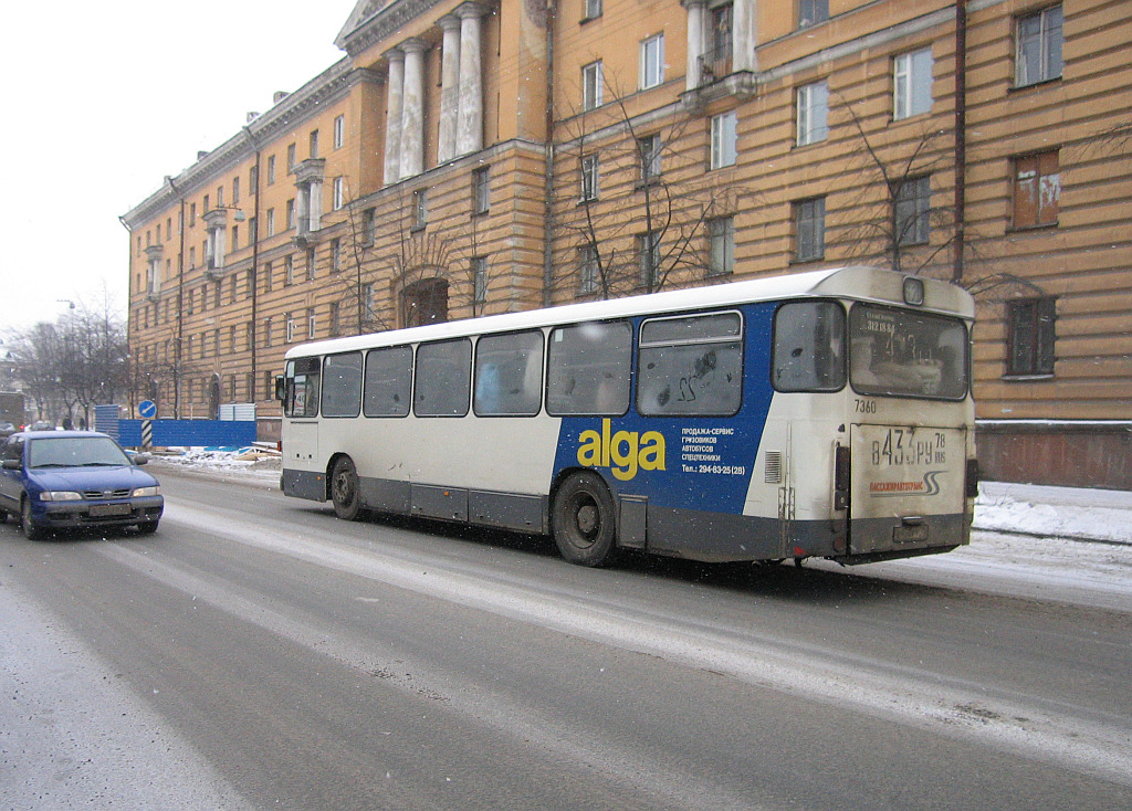 Санкт-Петербург, MAN 192 SL200 № 7360