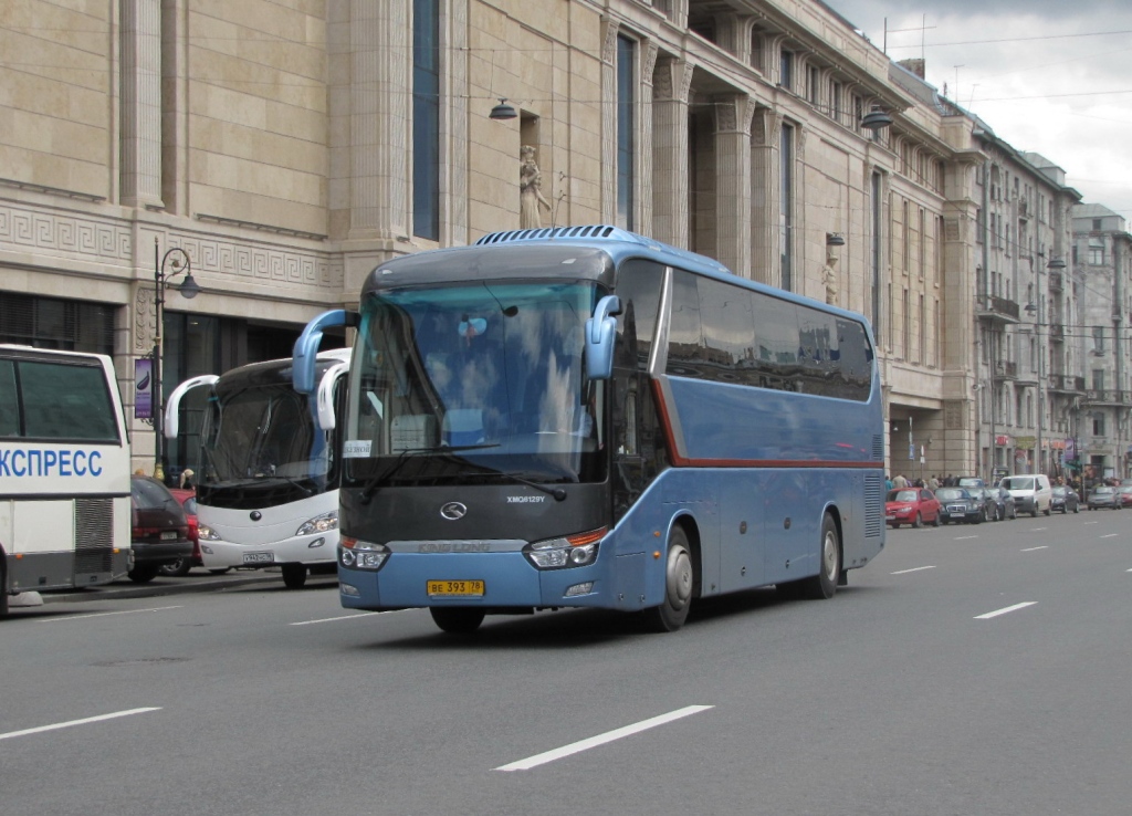 Санкт-Петербург, King Long XMQ6129Y № ВЕ 393 78