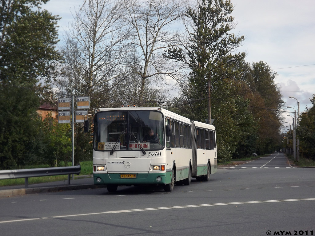 Санкт-Петербург, ЛиАЗ-6212.00 № 5260