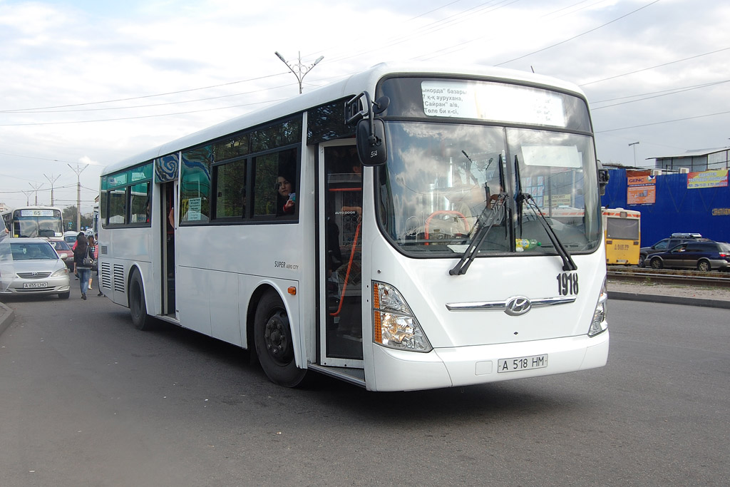 Almaty, Hyundai New Super AeroCity 1F/L № 1918