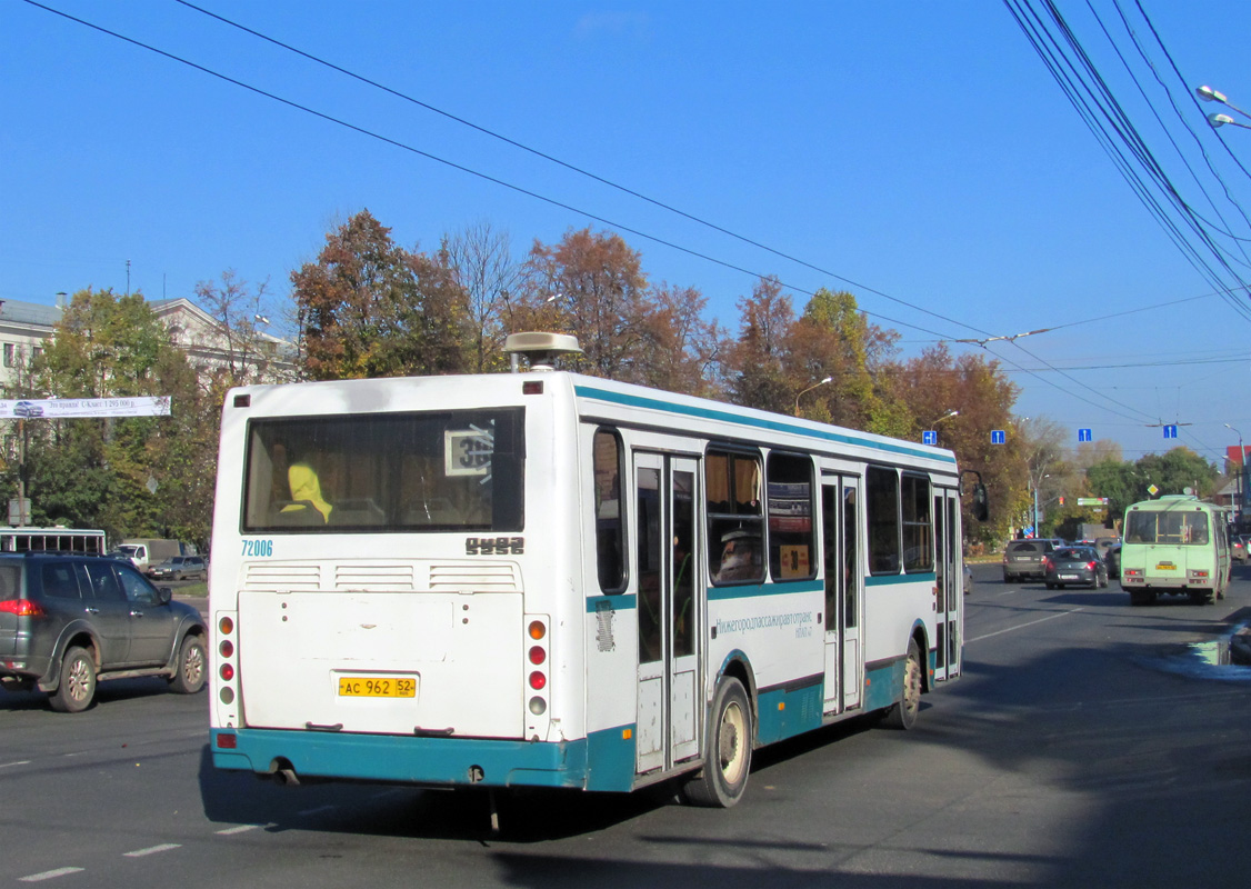 Нижегородская область, ЛиАЗ-5256.25 № 72006