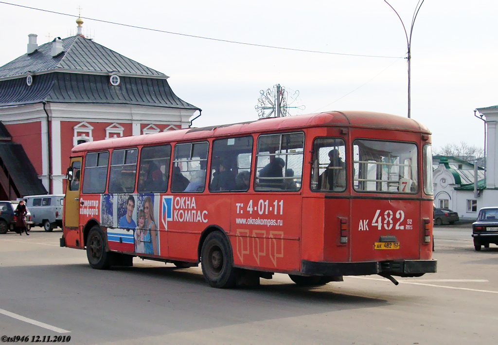 Nizhegorodskaya region, LiAZ-677M Nr. АК 482 52