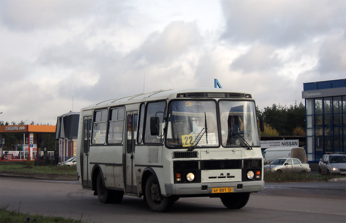 Нижегородская область, ПАЗ-32054 № АР 881 52