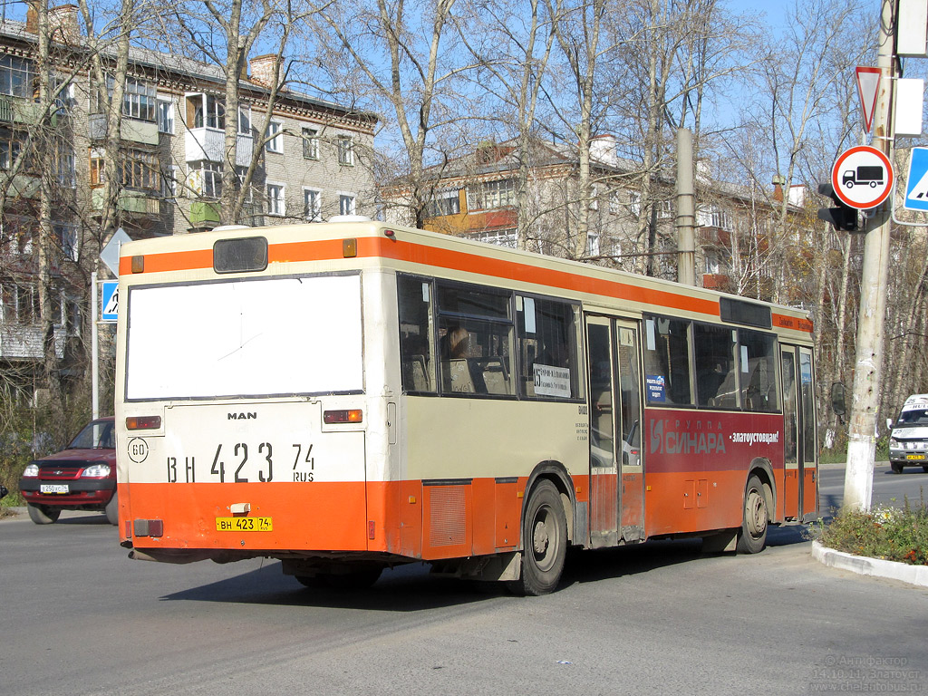 Челябинская область, MAN 791 SL202 № ВН 423 74