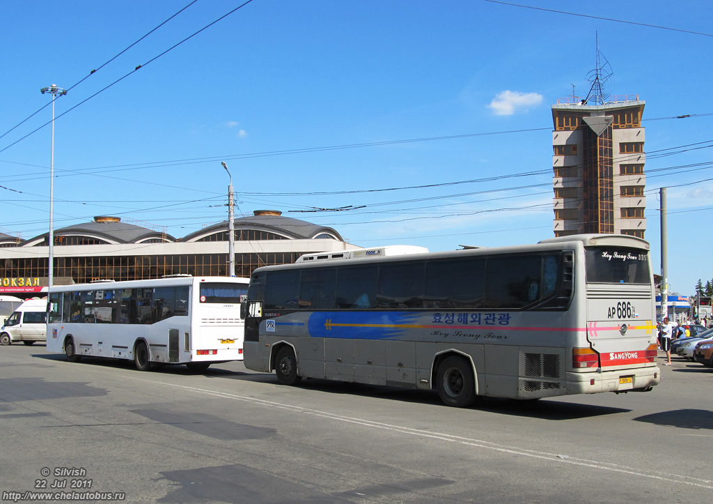 Челябинская область, SsangYong TransStar № АР 686 74