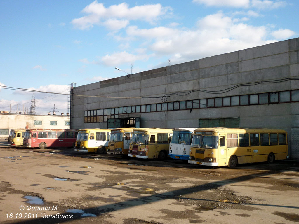 Челябинская область — Предприятия автобусного транспорта