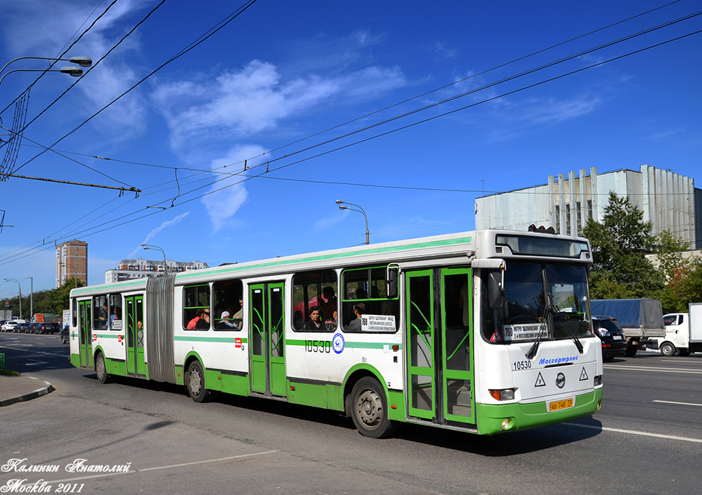 Москва, ЛиАЗ-6212.01 № 10530