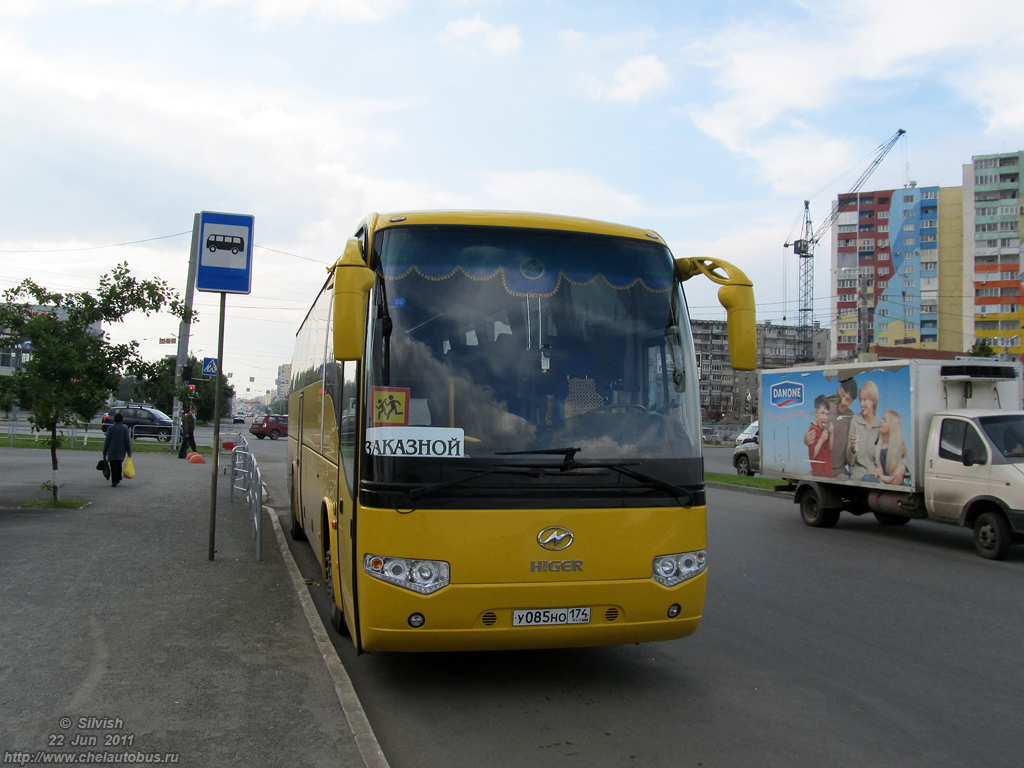 Челябинская область, Higer KLQ6129Q № У 085 НО 174