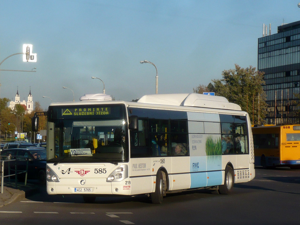 Литва, Irisbus Citelis 12M CNG № 585