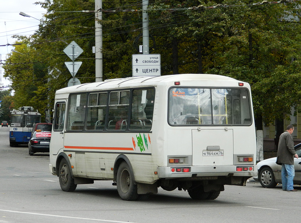 Ярославская область, ПАЗ-32054 № К 964 КМ 76