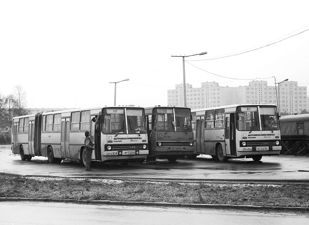 Эстония, Ikarus 283.00 № 2633; Эстония — Старые фотографии