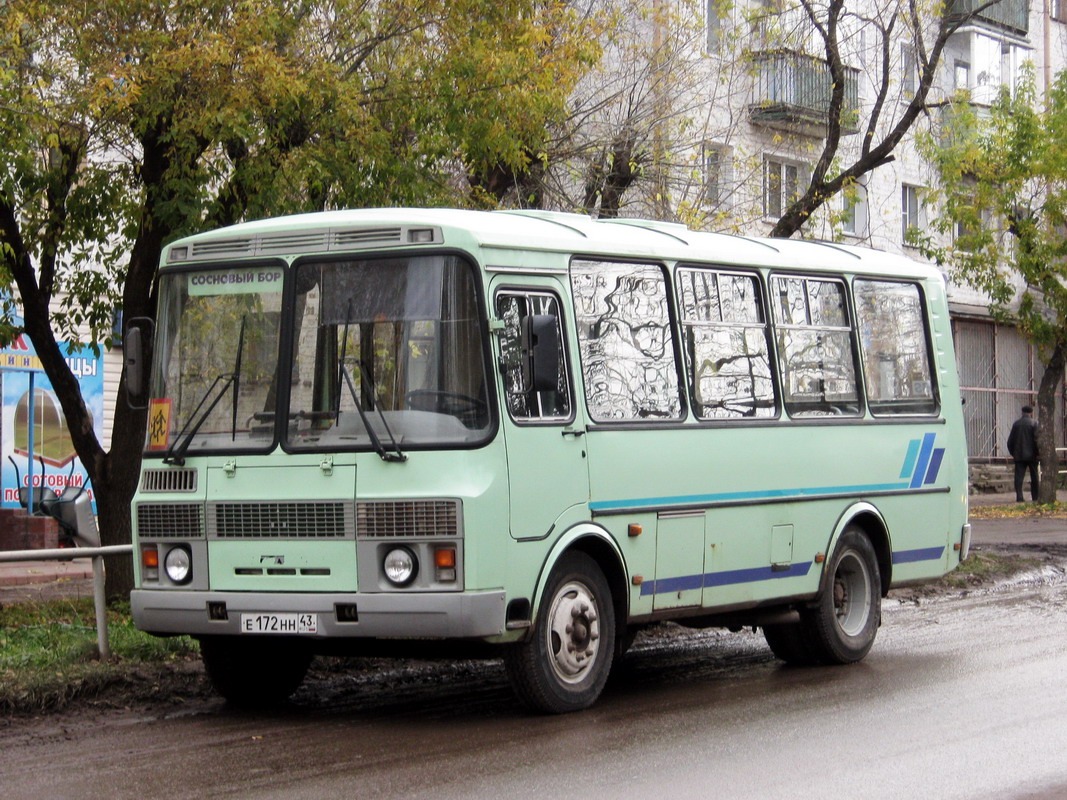 Кировская область, ПАЗ-32053-07 № Е 172 НН 43