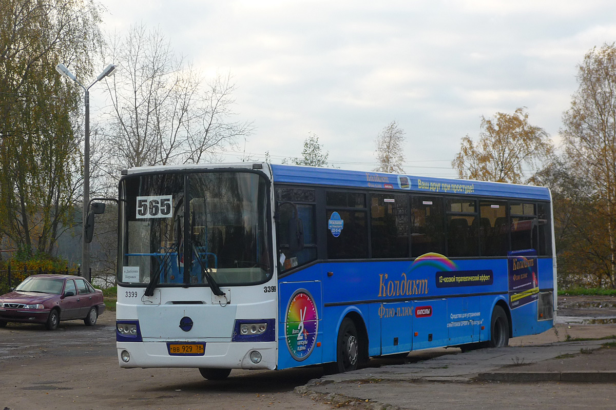 Санкт-Петербург, ЛиАЗ-5256.23-01 (ГолАЗ) № 3399