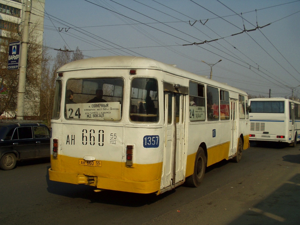 Омская область, ЛиАЗ-677М № 1357