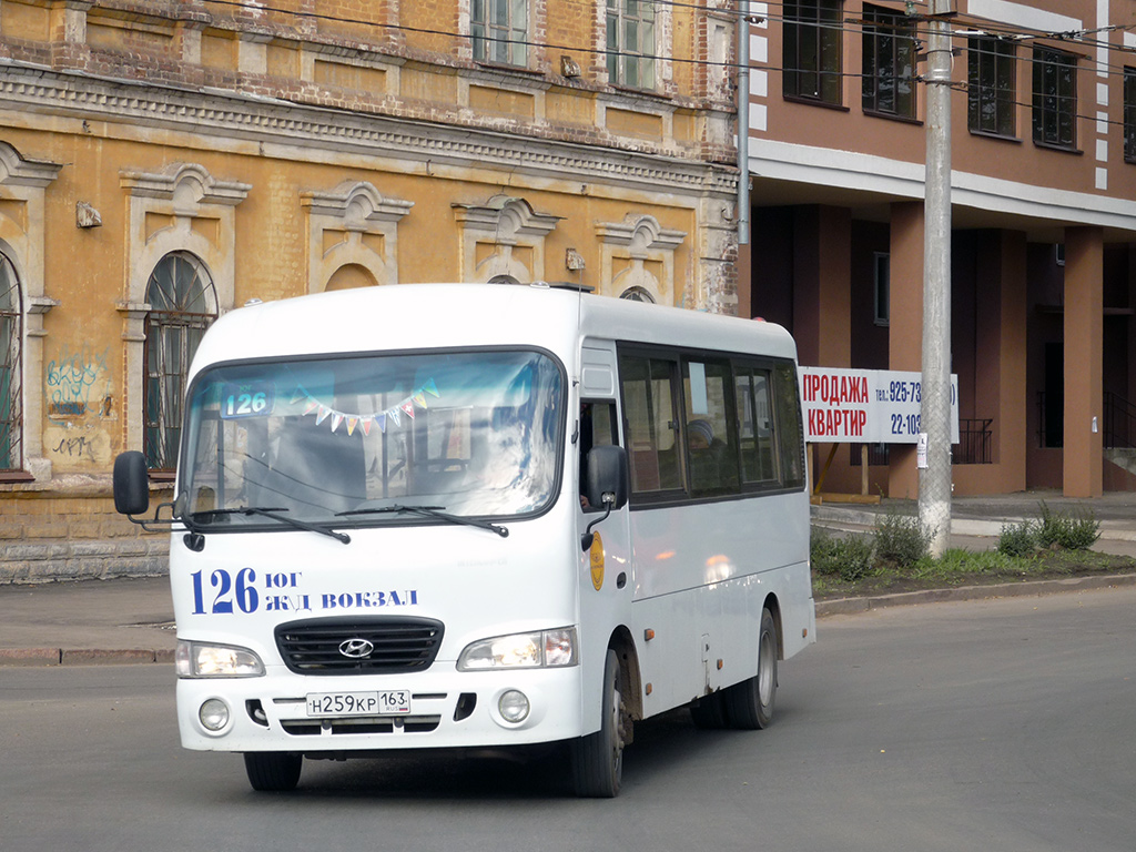 Самарская область, Hyundai County LWB (ТагАЗ) № Н 259 КР 163 — Фото —  Автобусный транспорт