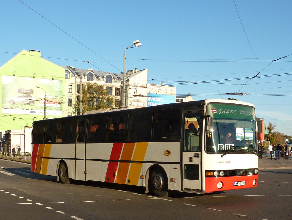 Латвия, Van Hool T8 Alizée 260NL № HF-6108