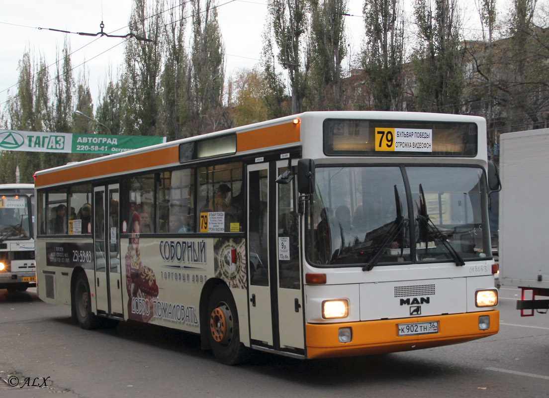 Воронежская область, MAN 791 SL202 № К 902 ТН 36