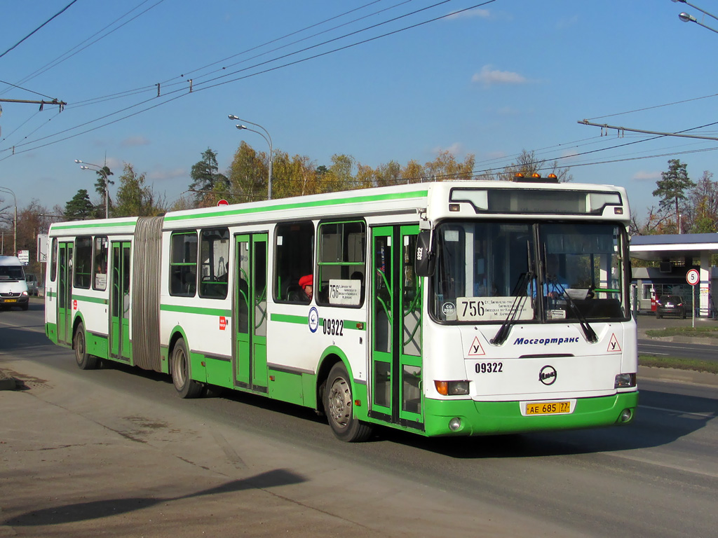 Moskau, LiAZ-6212.00 Nr. 09322