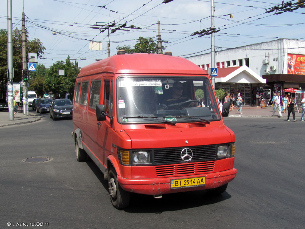 Полтавская область, Mercedes-Benz T1 409D № BI 2914 AA