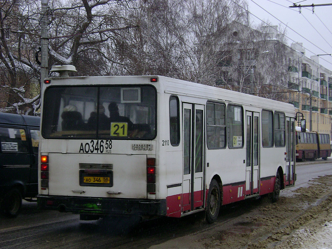 Пензенская область, ЛиАЗ-5256.35 № 2110