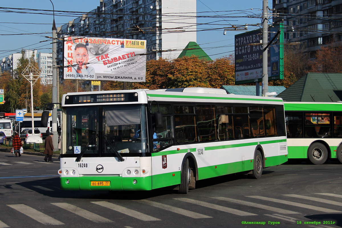 Москва, ЛиАЗ-5292.21 № 16240