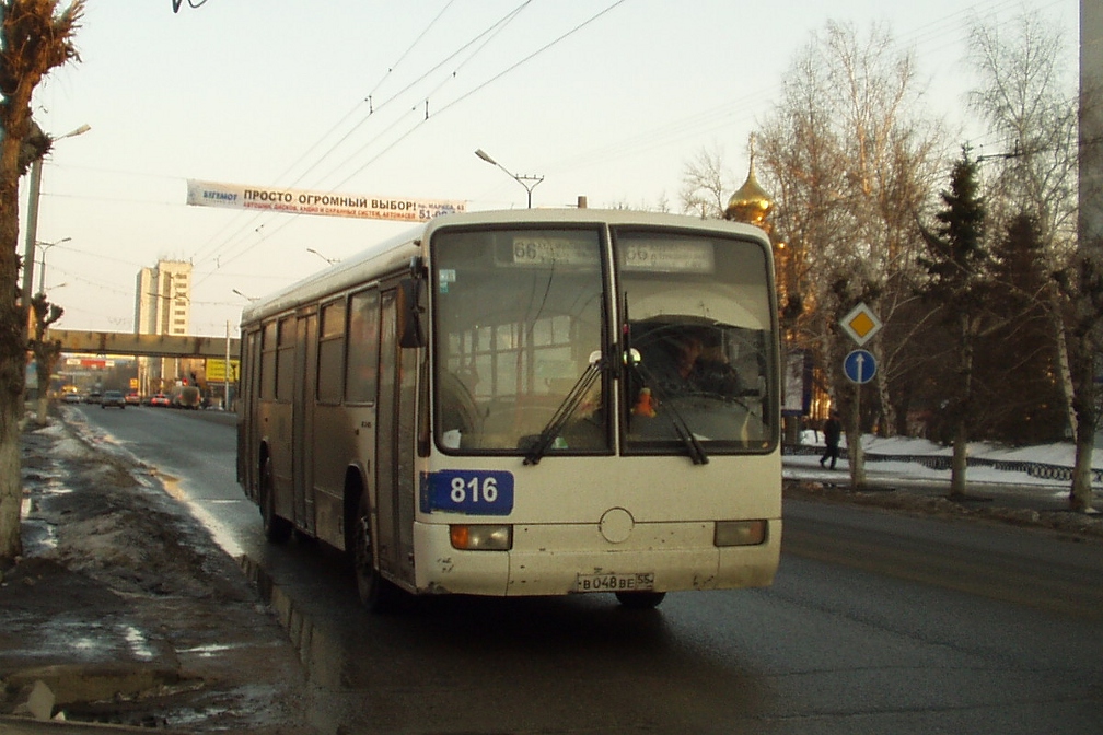 Омская область, Mercedes-Benz O345 № 816