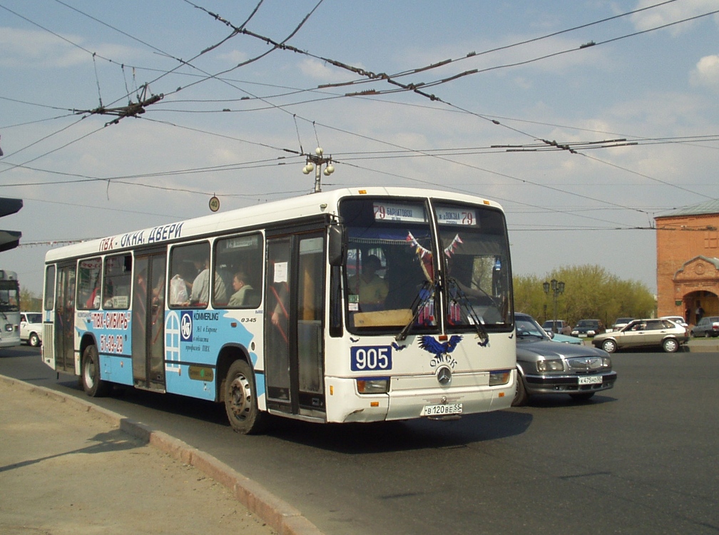 Омская область, Mercedes-Benz O345 № 905