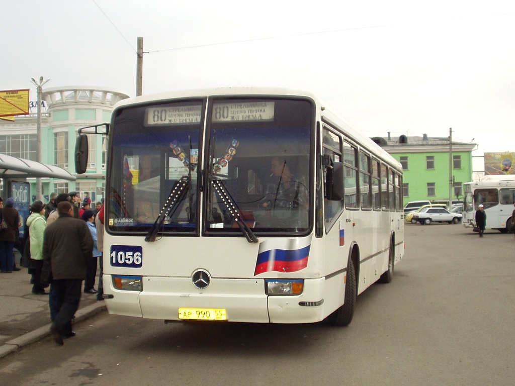 Омская область, Mercedes-Benz O345 № 1056