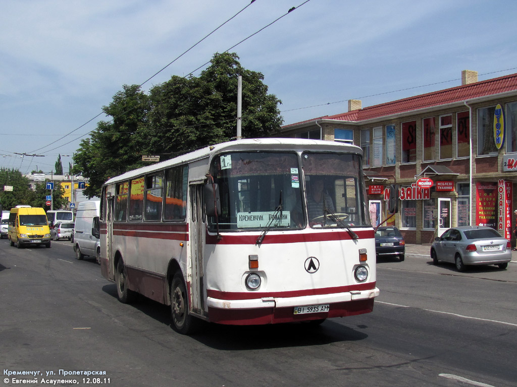 Полтавская область, ЛАЗ-695Н № BI 5935 AM